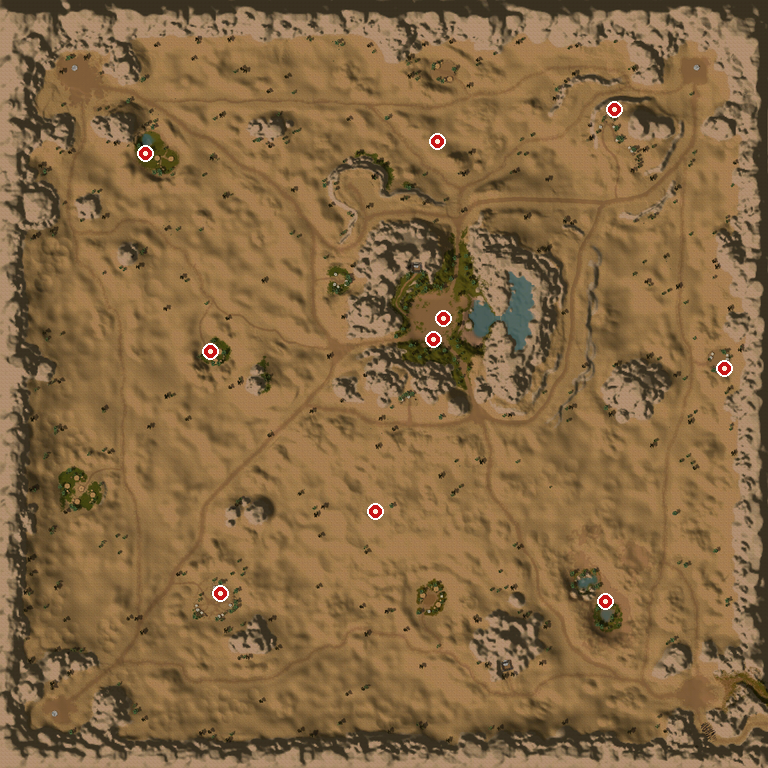 Onde nasce a Metin das Sombras em Deserto de Yongbi